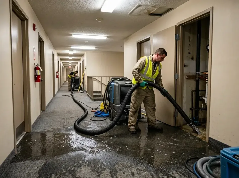 multi-unit-apartment-hallway-f-005 — frequently asked questions, Emergency Burst Pipe Water Extraction & Removal in Balmvill…